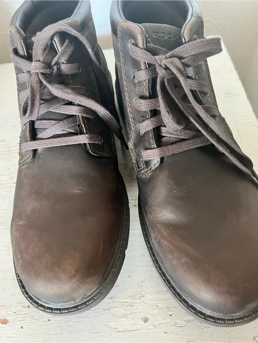 Rockport XCS waterproof lace up boots size 9